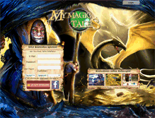 Tablet Screenshot of de.mymagictales.com